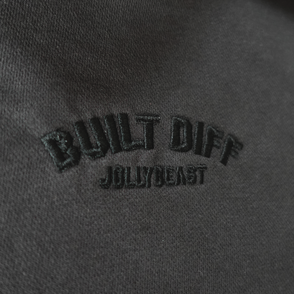 BUILT DIFF HOODIE – JOLLYBEAST